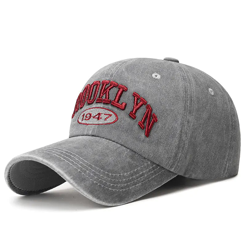 Embroidered Lettering Cap