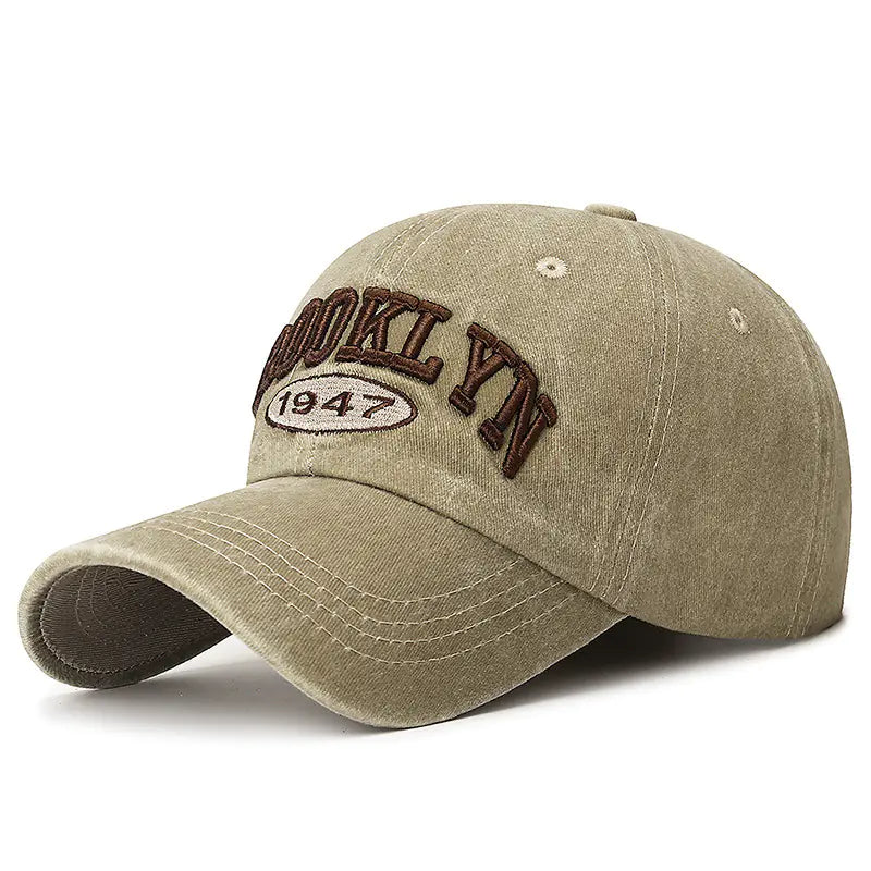 Embroidered Lettering Cap