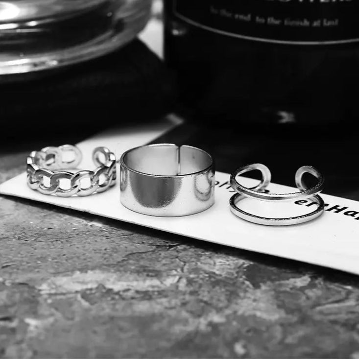3pc Ring Set
